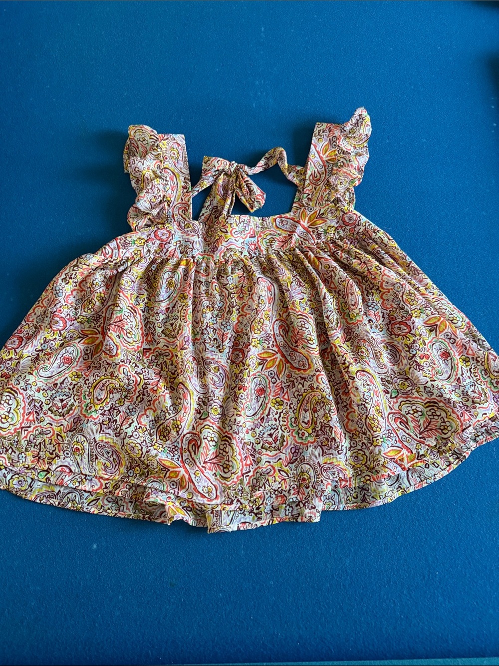 Women’s Paisley Print Sundress Top - Multicolor